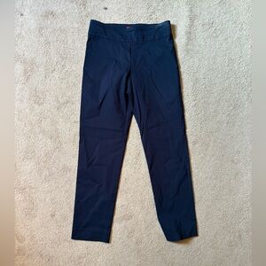 Krazy Larry Navy Pull On Ankle Pants